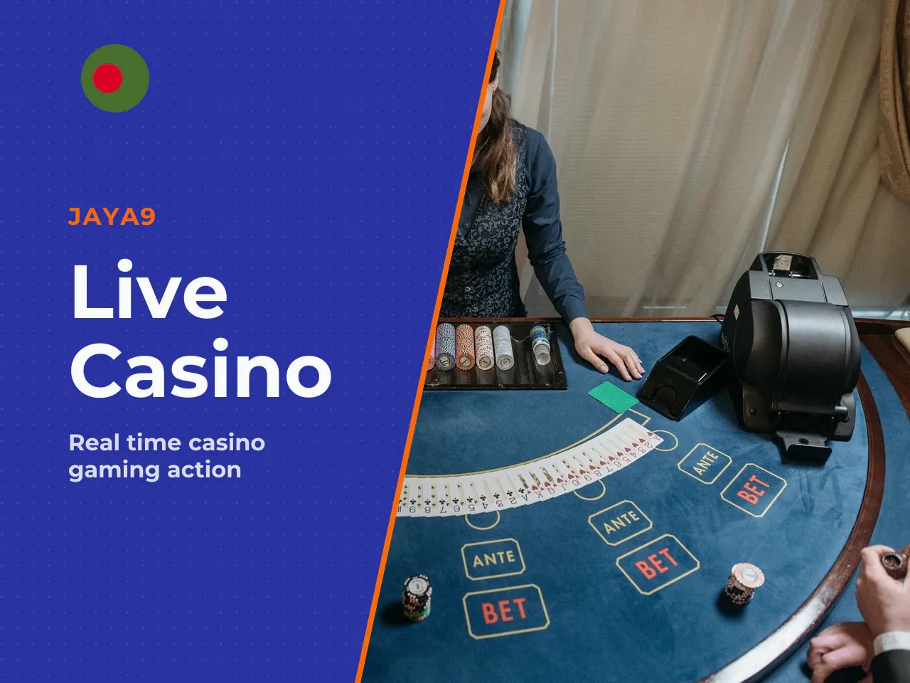 Live Casino and Table Games. Live casino games stream the action from dedicated studios in real time. Table games include digital versions of roulette, baccarat, and blackjack. Interaction with a deal