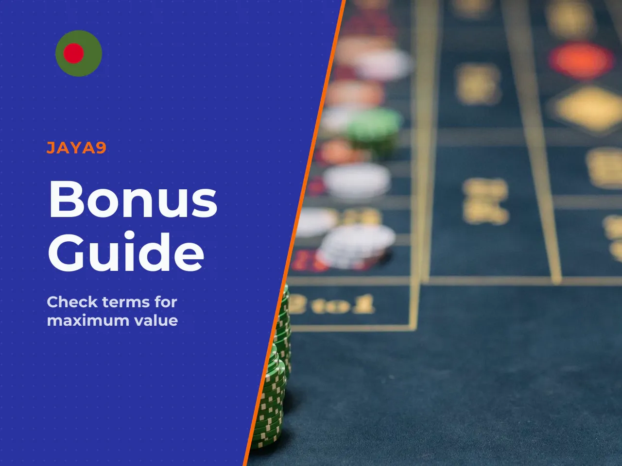Pre-Deposit Checklist. Before activating any Jaya9 bonus, verify: - The exact wagering multiplier and whether it applies to the bonus alone or bonus + deposit - Which casino games or sports markets co