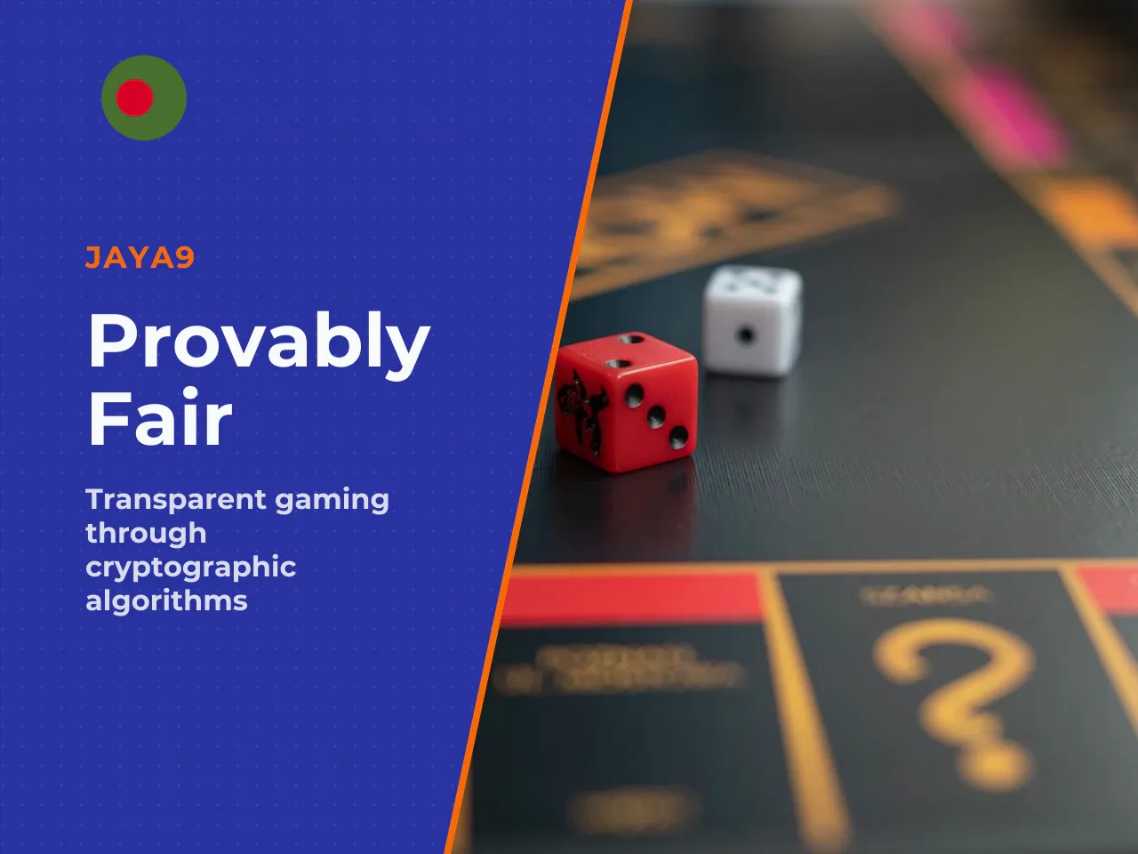 How Provably Fair Works in Crypto Gambling. The algorithm generates two seeds: the server seed is hidden by the operator, but its hash is published before the round starts; the client seed is formed b